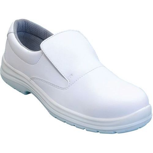 MOCASSIN BLANC SOUPLE À EMBOUT D’ACIER TAILLE 41 - SINGER SAFETY