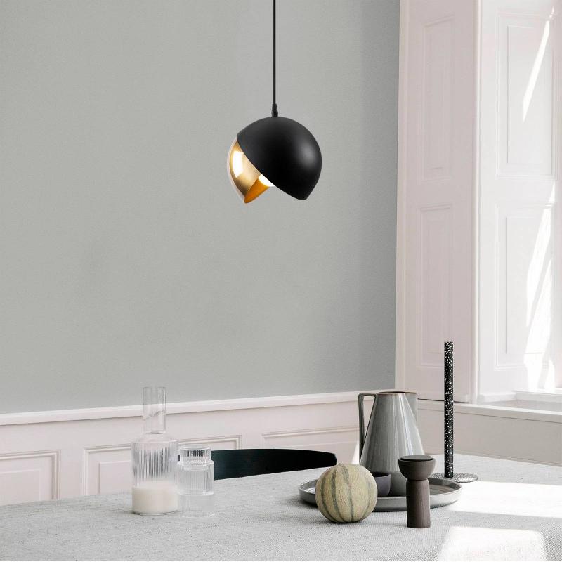 OPVIQ SUSPENSION BERCESTE 252-S Ø20CM NOIR/OR