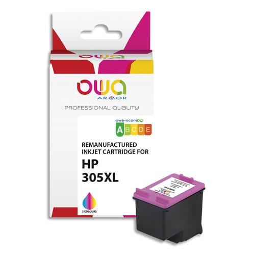 Owa cartouche compatible jet d'encre hp 305xl cmy k20844ow_0
