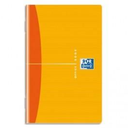 OXFORD CARNET RELIURE PIQURE COUVERTURE SOUPLE FORMAT 11X17CM 96 PAGES RÉGLURE 5X5 - GAMME OXFORD OFFICE
