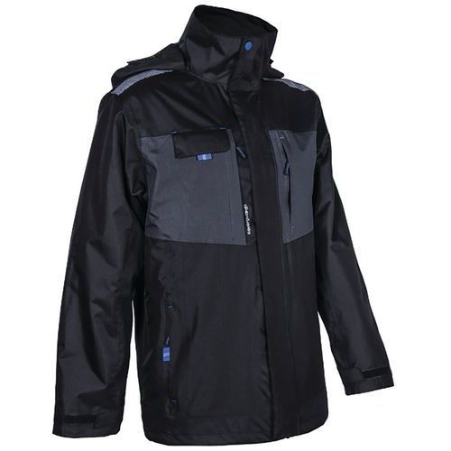 PARKA NOIRE ET GRISE WANI - COVERGUARD - TAILLE 3XL