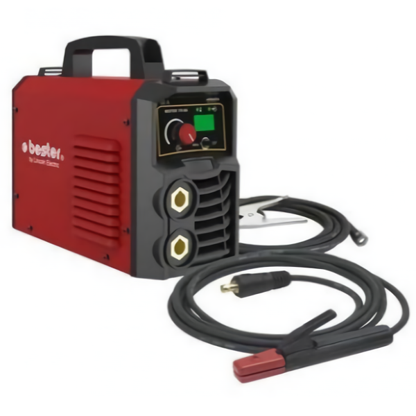 POSTE À SOUDER MMA BESTER 210D-ST AVEC CÂBLE D’ALIMENTATION 3 M ET PORTE ÉLECTRODE