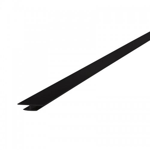 PROFILS ALUMINIUM POUR PANNEAU COMPOSITE ALUMINIUM-ANGLE EN U - NOIR NORDLINGER
