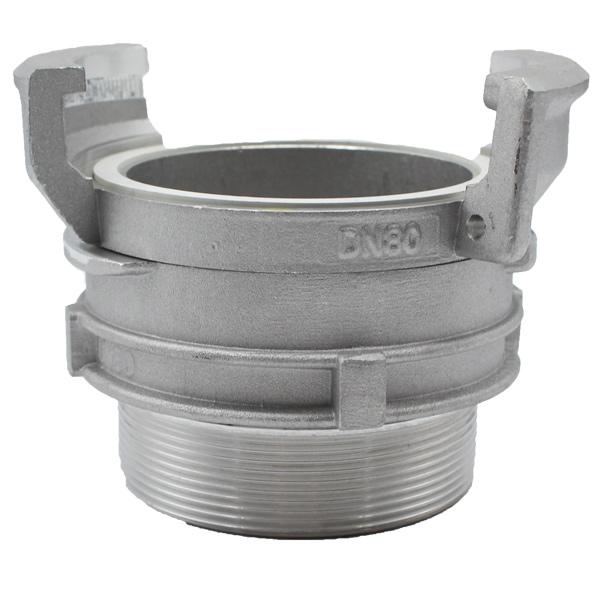 Raccord symétrique Guillemin avec verrou BSP mâle - Aluminium - DN 40 - YGMGAL040V_0