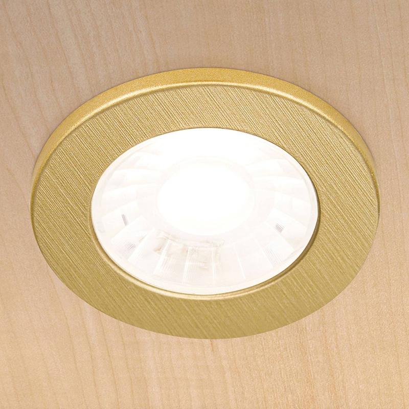 ORION SPOT ENCASTRÉ MEUBLE LED ARTIST LOT DE 3 LAITON