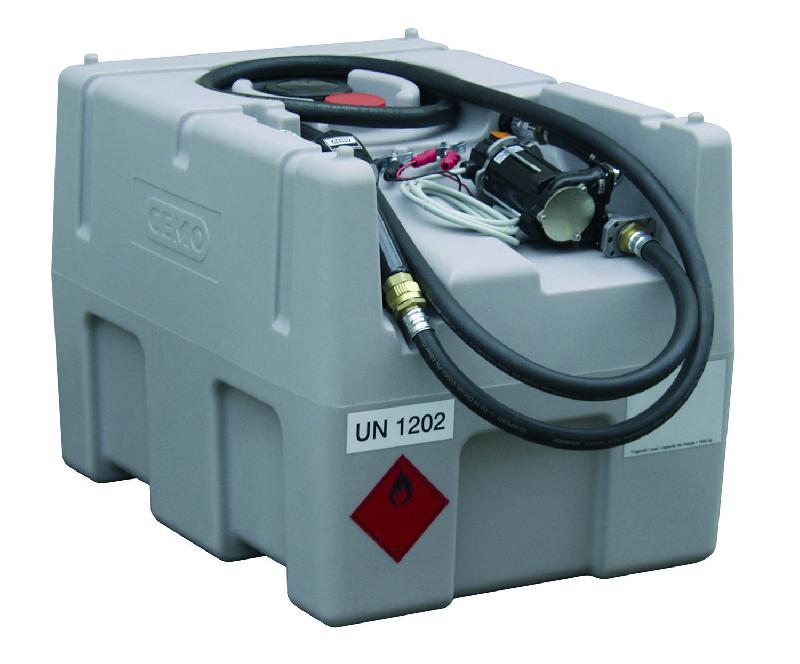 Station carburant mobile PE 440 l - Pompe électrique 45 l/min - Conforme ADR_0