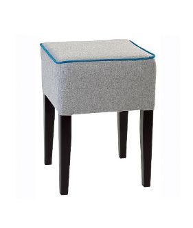 Tabouret de restaurant - Poitoux - hauteur 47 cm - piétement bois - réf. 2104_0