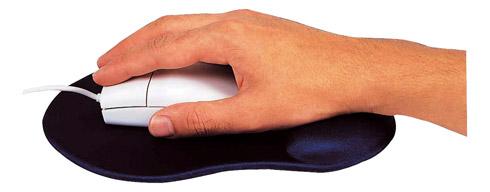 TAPIS SOURIS T'NB ERGO DESIGN - BLEU FONCÉ