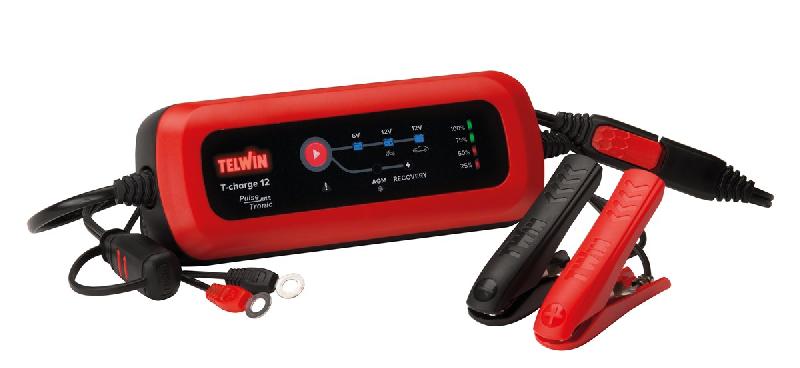 TELWIN - CHARGEUR, MAINTENANCE DE CHARGE 6/12V T CHARGE 12 - 807567