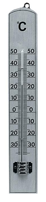 Thermomètre intérieur TFA - Plage de mesure -30°C à 50°C - Hêtre naturel H206xl35xP15 mm_0