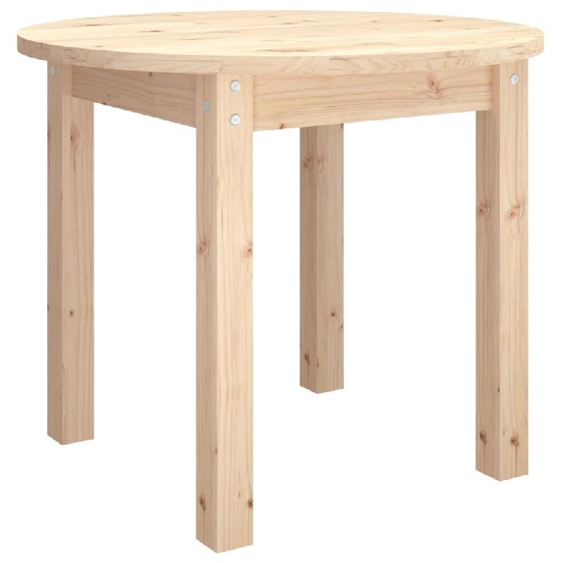 VidaXL Table basse Ø 55x45 cm Bois massif de pin Modèle Outdoor Boreal Prime - 822327_0