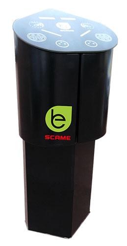 Borne de recharge pour voiture électrique, conçue pour être installée sur la voie publique -SOBEM SCAME - WALLBOX SÉRIE SESAME_0