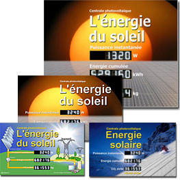 Afficheur numerique- systèmes d'informations pour l'énergie photovoltaïque_0
