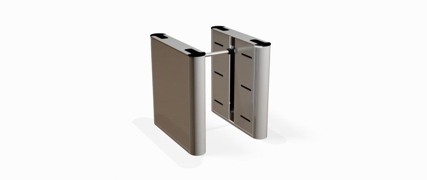 Couloir sécurisé de passage Fastlane Plus 30MA - dimensions 973 x 965 - barre transversale rétractable_0