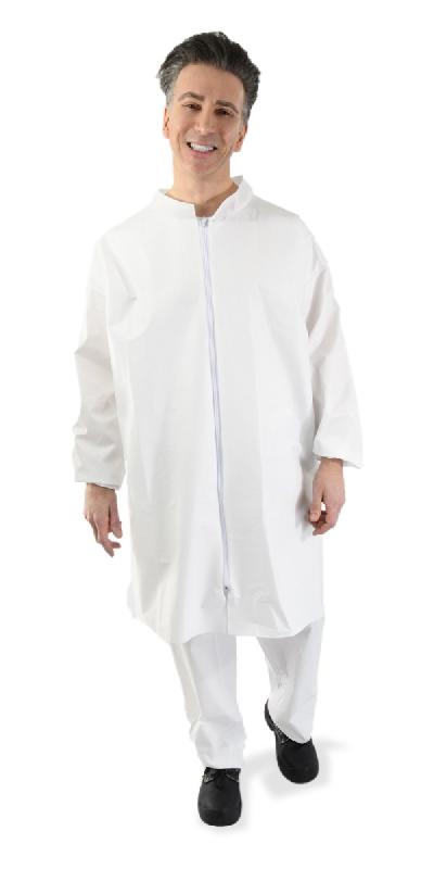 50 blouses CE à usage unique, complexe Ultima, sans poches, fermeture zip - BLSPPPEBC-IM01/Z_0