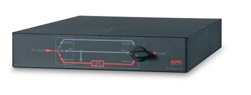 APC Service Bypass Panel - Bypass Switch - Montage en Rack - 230V - 50A - Hardwire Input - (4) IEC-320 C19 Output_0