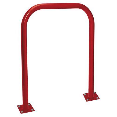 ARCEAU DE PROTECTION SIMPLE 1 M PLATINES- ZINC ROUGE 3004 - PROCITY