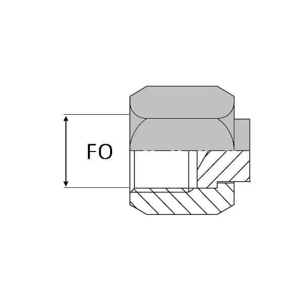 Bouchon mâle ORFS femelle tournant ORFS - 1