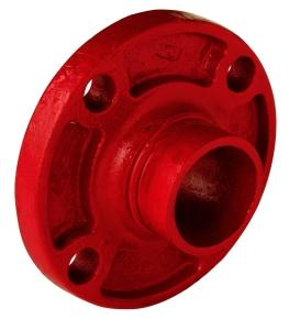 Bride d'adaptation rainuree rouge pn10 ul fm vds - réf. : 321pn10_0