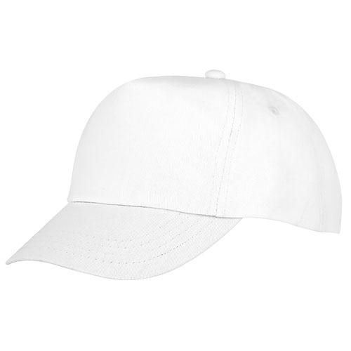 Casquette 5 panneaux Feniks enfant - œillets brodés - fermeture velcro - 100% coton twill - 175 g/m²_0
