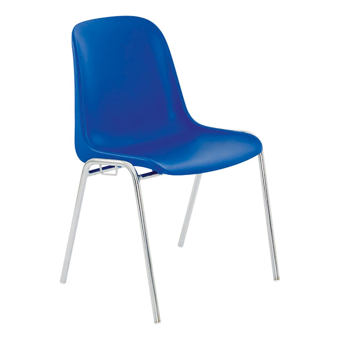 Chaise empilable avec dossier ergonomique pour espaces polyvalents_0