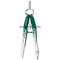 COMPAS GÉOMÉTRIQUE DE PRÉCISION MARS COMFORT, VERT - LOT DE 2