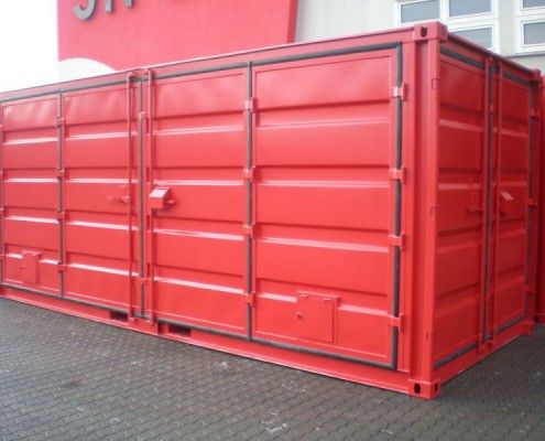 Containers de stockage 20 pieds open side / volume 31 m3_0