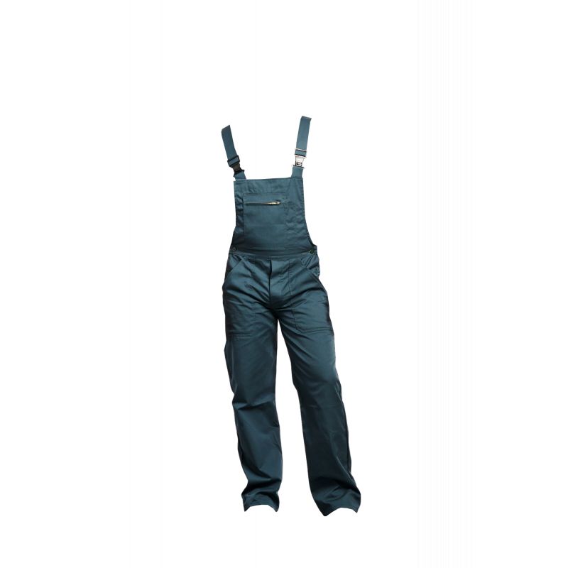Cottes de travail - P.B.V - polyester/coton vert US - référence 07B670_0