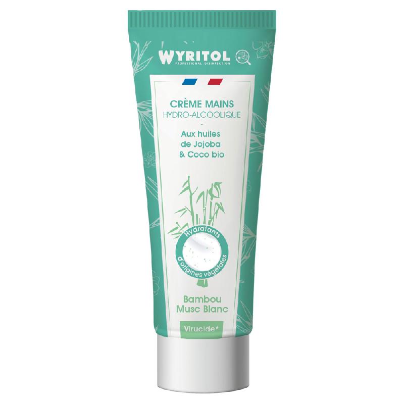 CREME HYDROALCOOLIQUE TUBE WYRITOL - BAMBOU - 75ML