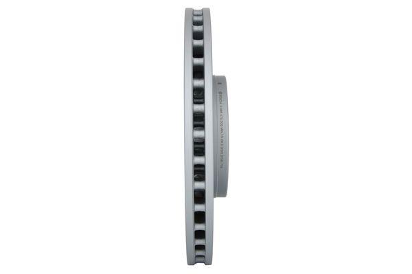 Disque de frein Bosch 0986479D09 - poinçonné et ventilé - côté avant_0