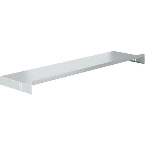 ETAGÈRE LABOLOG L1600 INCLINÉE 7035 GRIS CLAIR - SOFAME