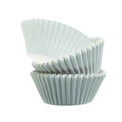 FHC - 1000Pcs - Caissette papier de cuisson ronde blanche ingraissable - H20mm - blanc papier FHC209CPB5_0
