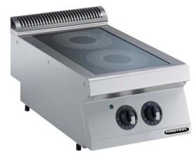 Fourneau top 2 zones infrarouge 230 V - 400 mm - Gamme 700 Firsteel - Réf. 373133_0