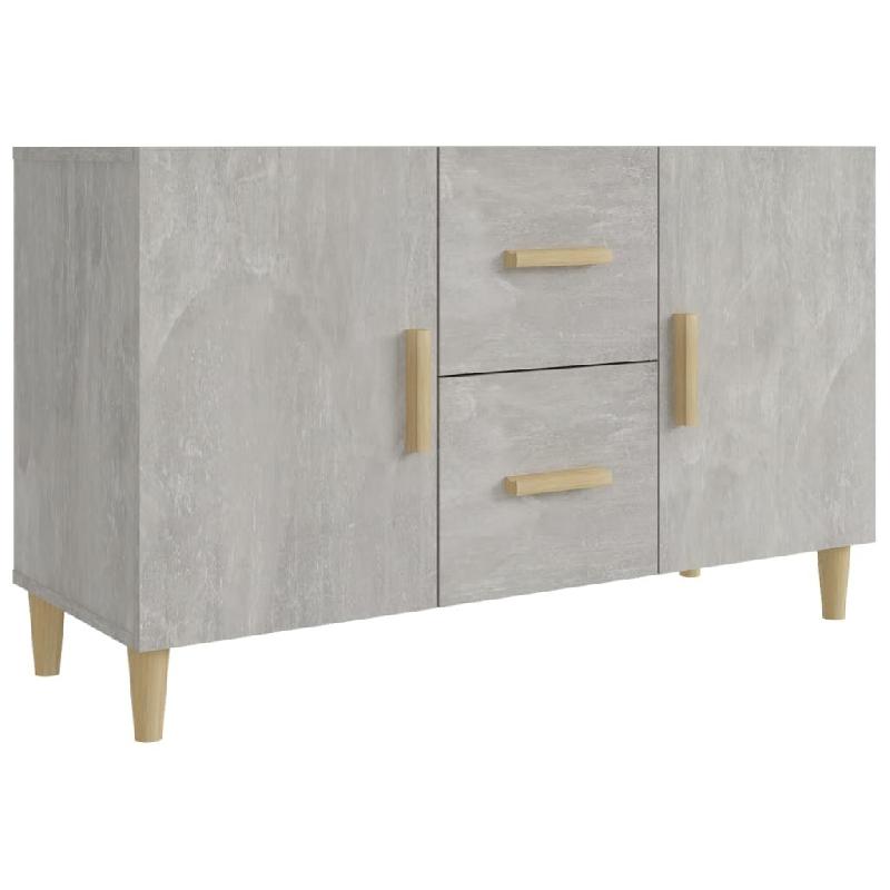 Helloshop26 - Buffet bahut commode armoire meuble de rangement organisateur cuisine salle de séjour salon 100 x 36 x 60 cm bois 02_0031827 - 30002103_0