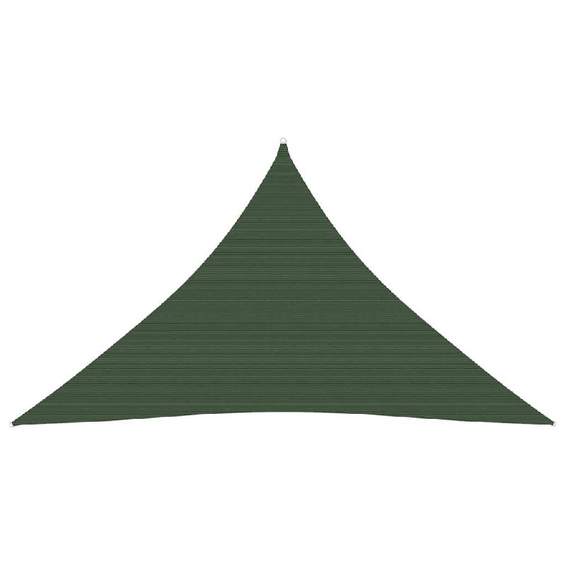 Helloshop26 - Voile toile d'ombrage parasol 160 g/m² PEHD 3 x 3 x 4,2 m vert foncé  02_0009424 - vert 3000509047763_0