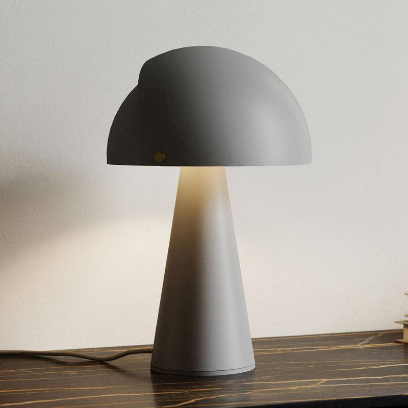 DFTP BY NORDLUX LAMPE À POSER ALIGN, ABAT-JOUR INCLINABLE, GRIS