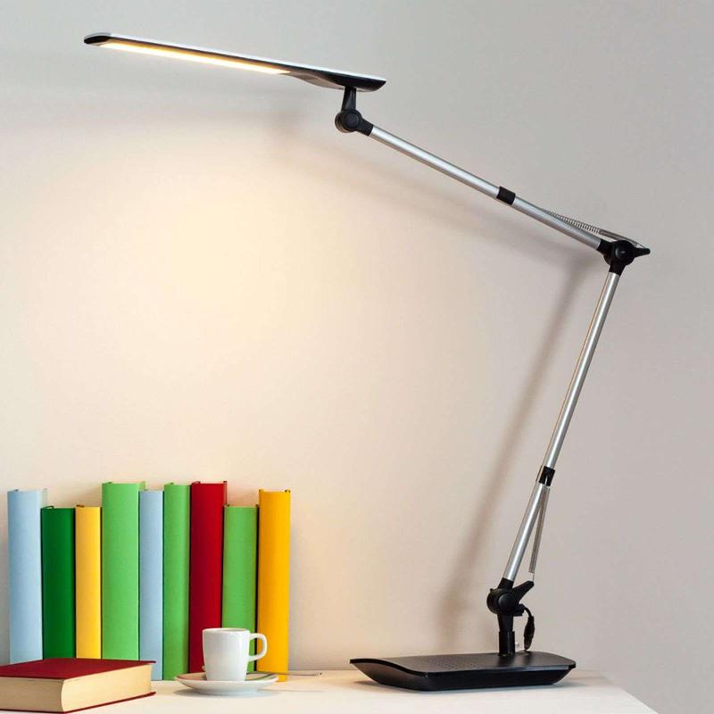 LINDBY LAMPE DE BUREAU LED FELIPE À PINCE DE FIXATION
