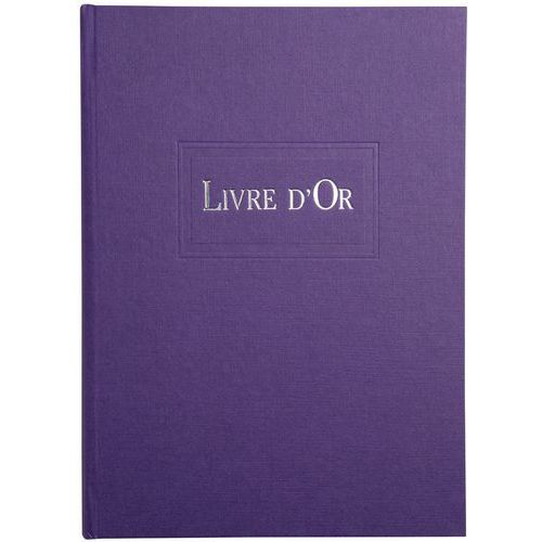 LIVRE D'OR CLASSIQUE DE 1M EN VIOLET - LE DAUPHIN