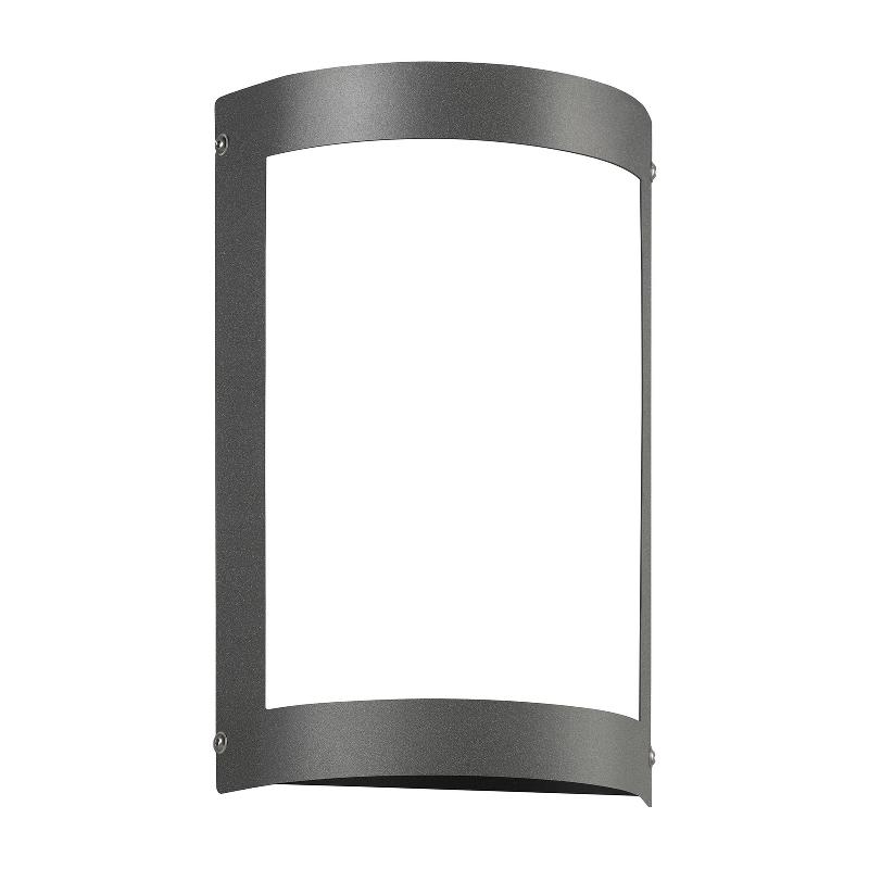 CMD APPLIQUE MURALE LED AQUA MARCO, ACIER INOXYDABLE, ANTHRACITE, CAPTEUR