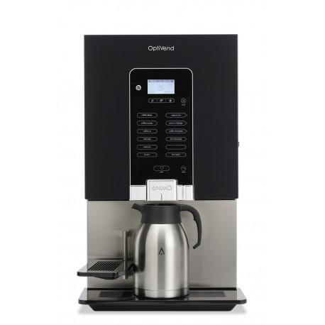 Machine à café soluble expresso Optivend 32 TS NG Animo - 3 bacs solubles - Inox indestructible - Design moderne_0