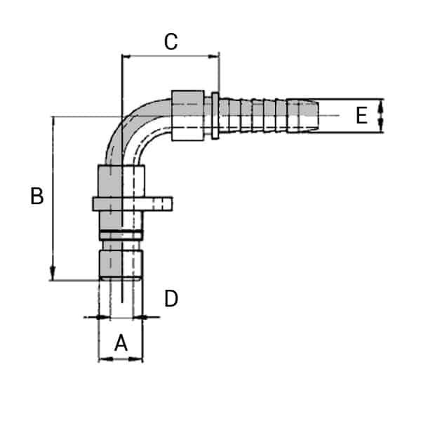 Mâle 90° - 23 , 77.5 , 31 , 43.3 , 1/2' (13.6)_0