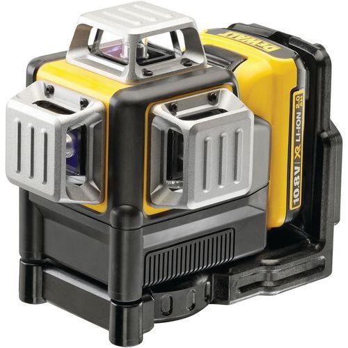 NIVEAU LASER MULTILIGNES 3X360° 10.8V 2AH LI-ION