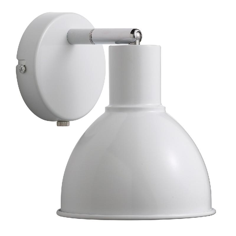 Nordlux Applique murale POP  Métal Blanc, H.20 - IP20 - E27 / Intérieur - blanc métal 5701581371286_0