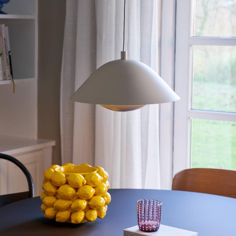 NORDLUX SUSPENSION FREYA 35 EN MÉTAL, BEIGE