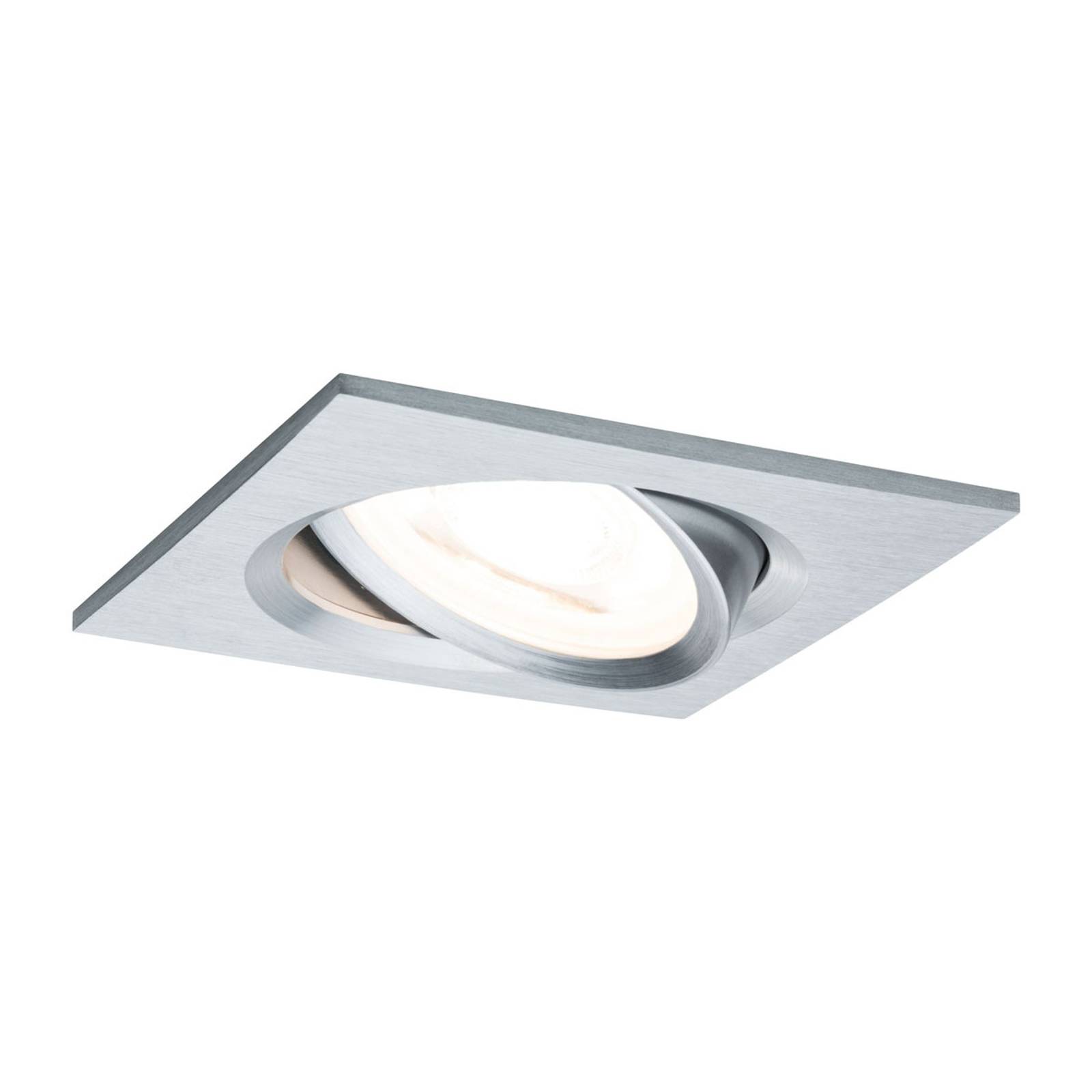 PAULMANN SPOT NOVA CARRÉ, INCLINABLE/DIMMABLE, ALU