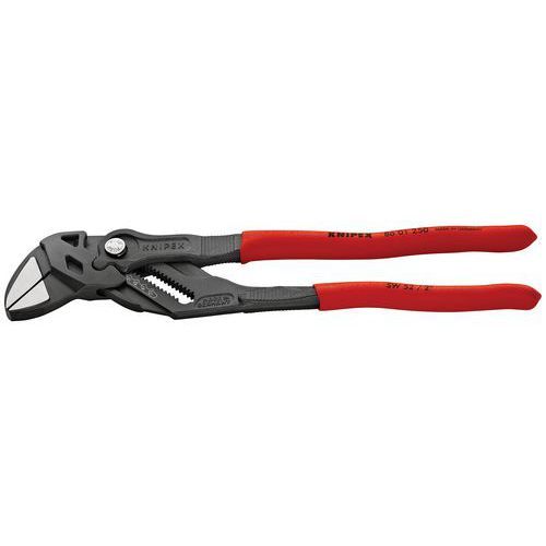 PINCE-CLÉ NOIRE TÊTE POLIE 250MM - GAINAGE PVC - CAPACITÉ 52MM 2