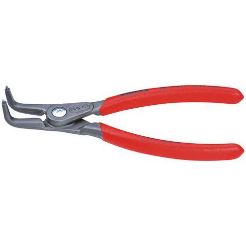 PINCE POUR CIRCLIPS EXTÉRIEURS COUDÉE À 90° DE 3 À 10MM - GAINAGE PVC - KNIPEX