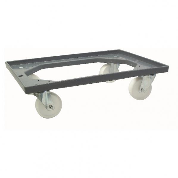 Plateforme pour bac - Charge maximale 250kg - Roulettes en nylon - Marque Rolléco_0