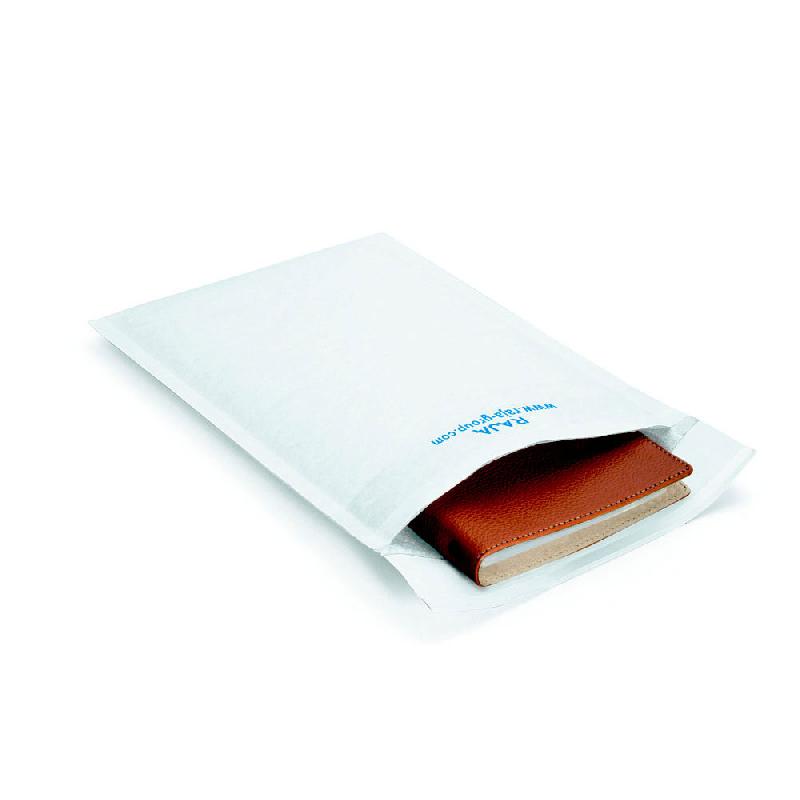 POCHETTE MATELASSEE RAJA EN MOUSSE ECO - 15 X 21 CM - PAPIER EXTRA-BLANC 80 G/M² (CARTON 100 UNITES)