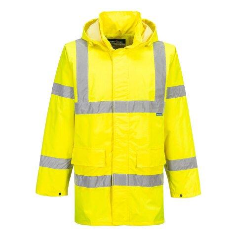 PORTWEST S160 VESTE DE PLUIE LITE TRAFFIC JAUNE - TAILLE S